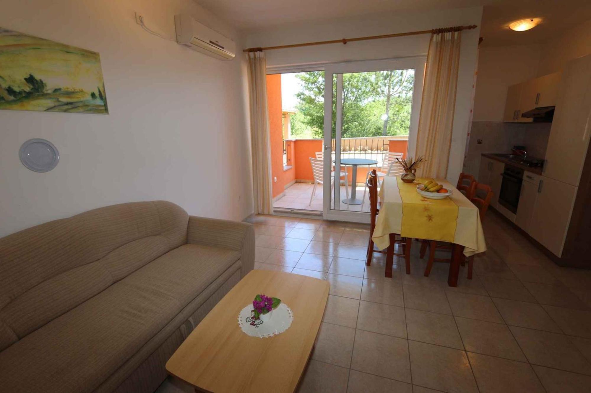 Apartments In Silo/Insel Krk 13430 Номер фото